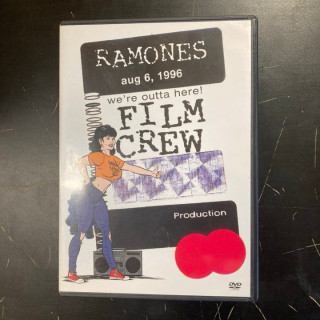 Ramones - We're Outta Here! DVD (VG+/M-) -punk rock-